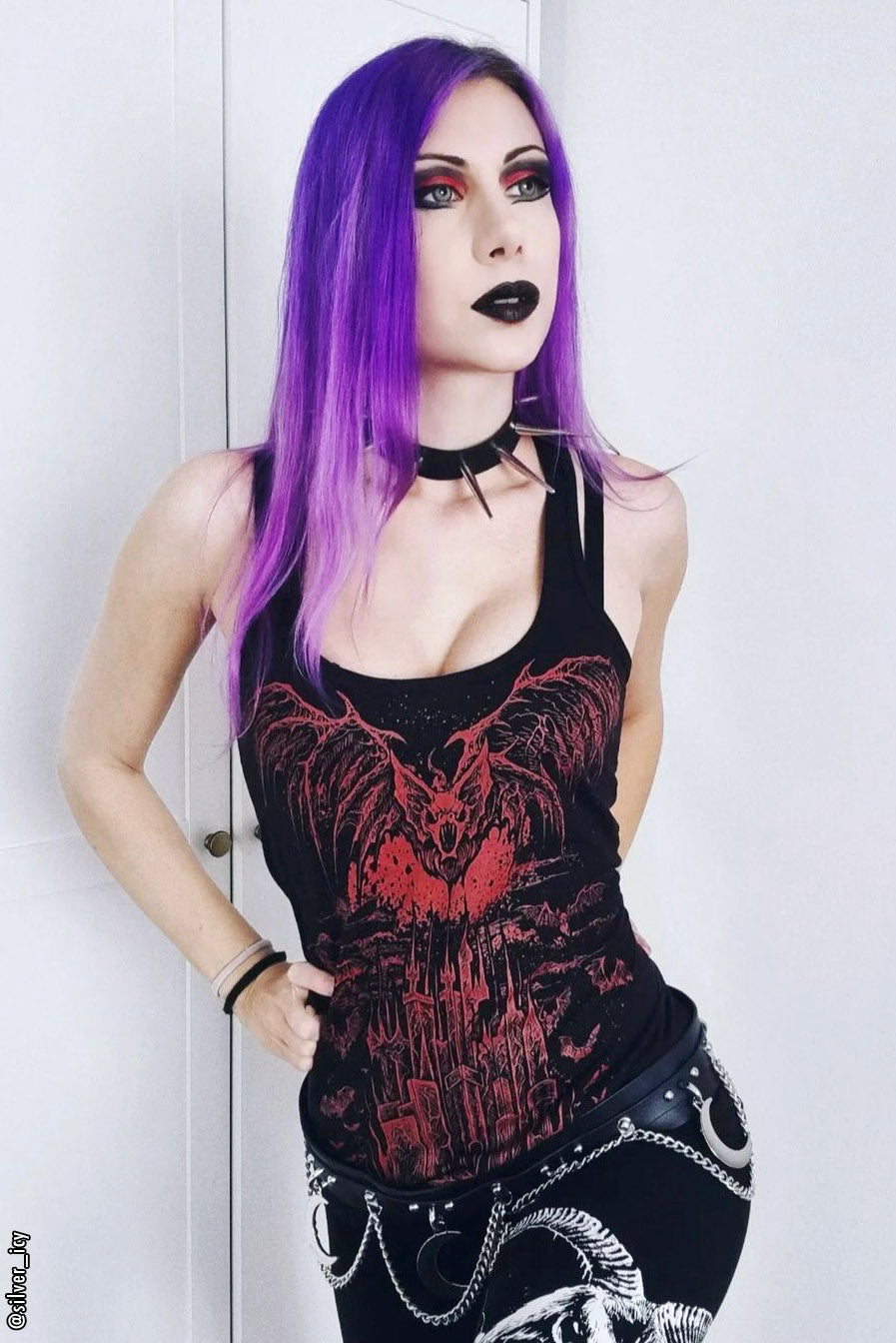 Vampire Castle T-shirt [BLOOD RED]