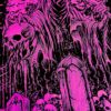 Graveyard Grim Reaper T-shirt [PINK]