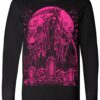 Graveyard Grim Reaper T-shirt [PINK]