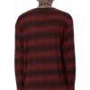 Grunge Blood Striped Sweater [Red/Black]