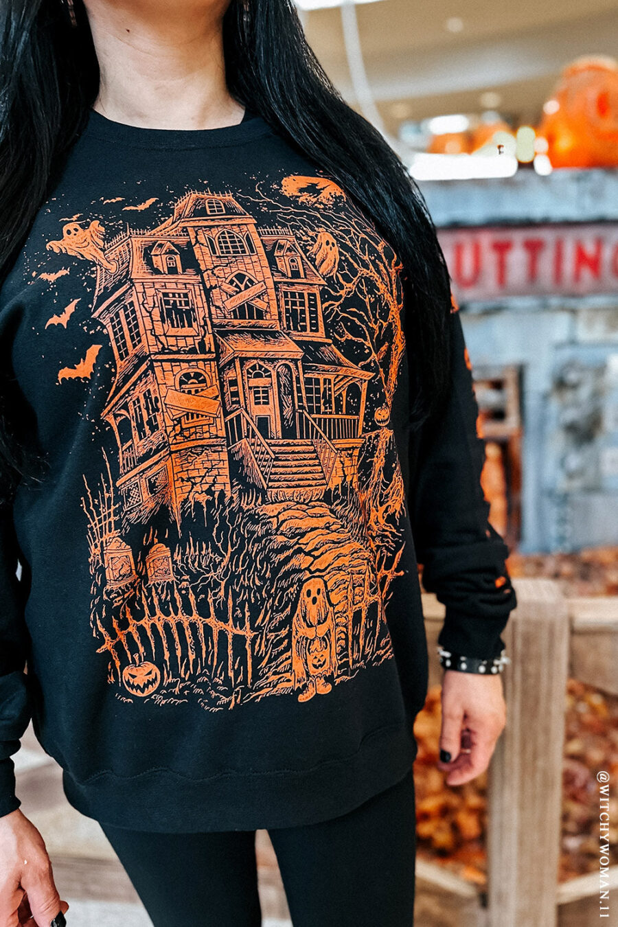 Haunted Mansion Sweatshirt [Pumpkin Orange]