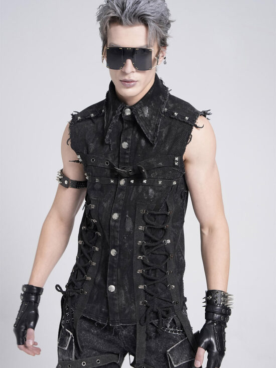 heavy-metal-clothes_df9bd118-f9ed-49cb-b6e3-c36abf6add84.jpg Mutiny Distressed Sleeveless Vest