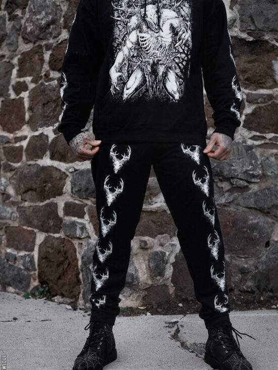 heavy-metal-gothic-clothing.jpg Wendigo Skull Joggers