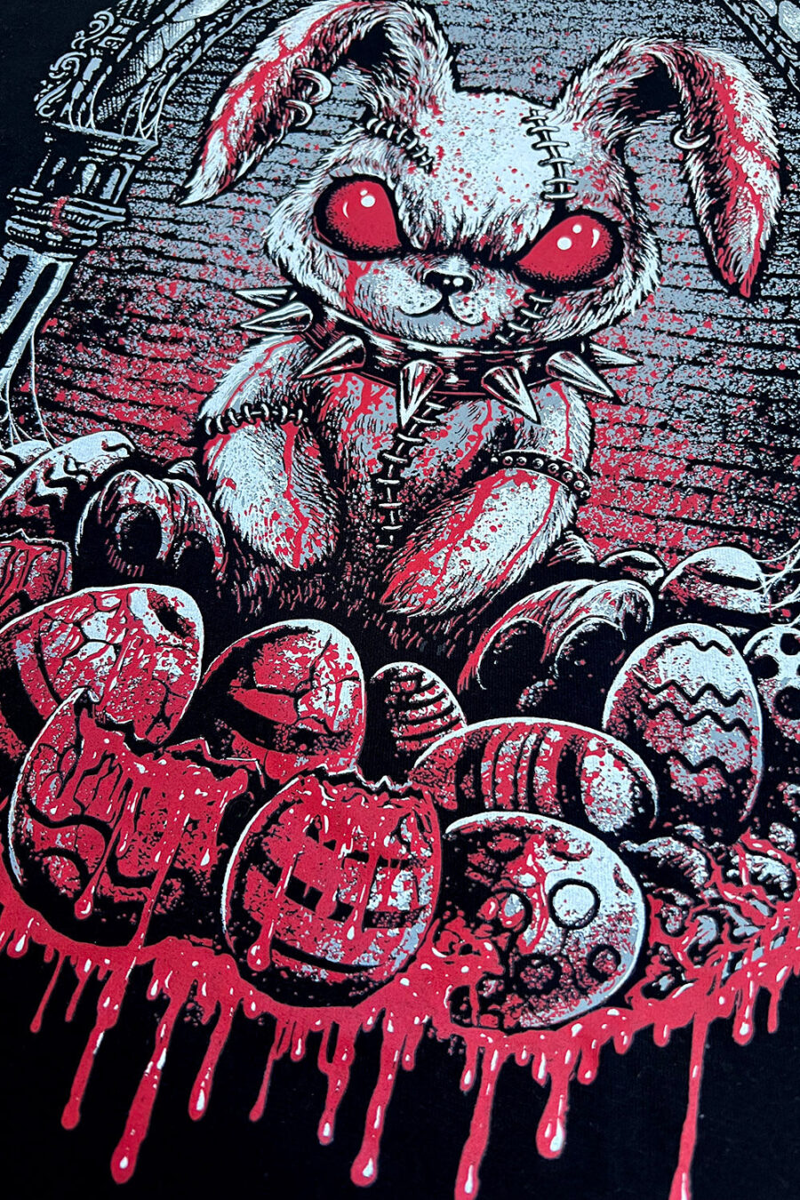 horror-easter-shirt_b6be7090-5b66-4863-8c9f-f870222ac56f.jpg Bloody Bunny Sweatshirt
