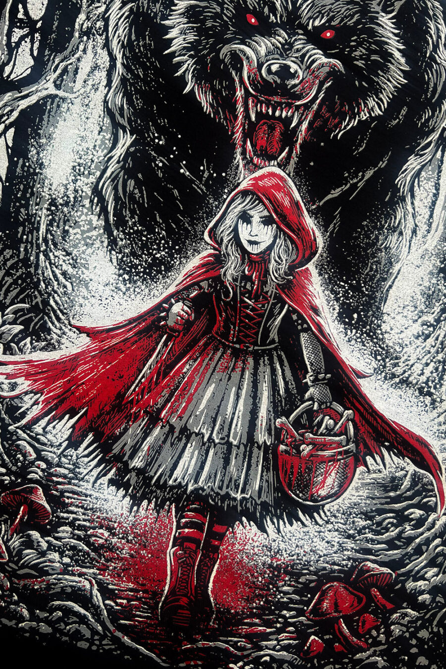 horror-shirt_905106ff-4de2-43aa-807f-37aea2d4ed93.jpg Little Dead Riding Hood Sweatshirt