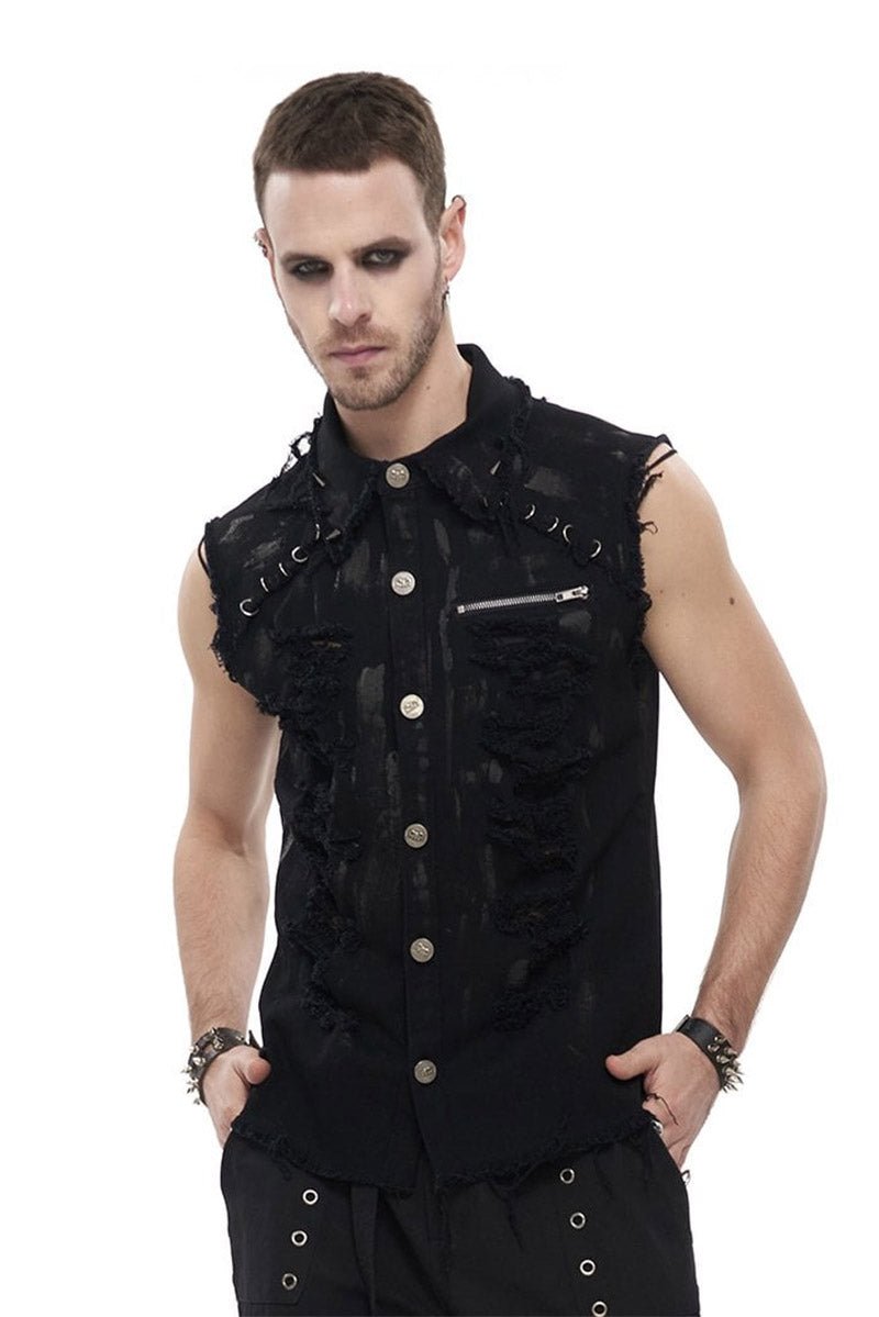 industrial-punk-distressed-vest-mens-tops-449155.jpg Industrial Punk Distressed Vest