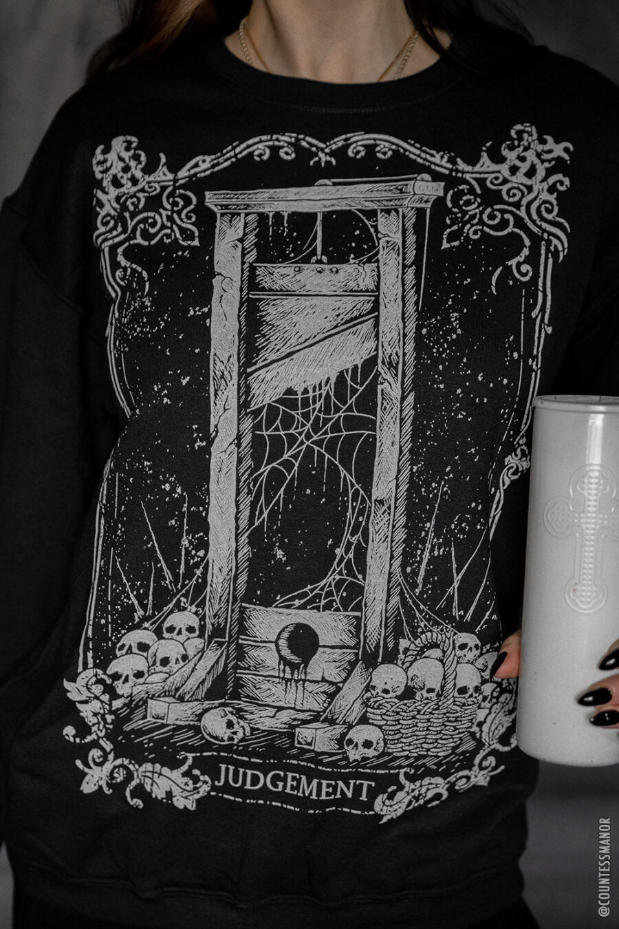 judgement-guillotine-tarot-card-sweatshirt-mens-outerwear-467114.jpg Judgement Guillotine Tarot Card Sweatshirt