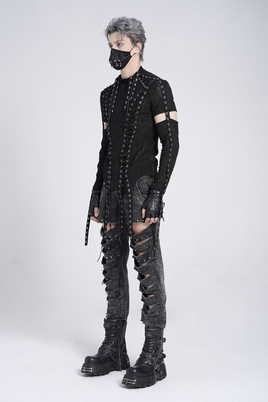 lace-up-clothing.jpg Paranormal Lace-Up Long Sleeve Top