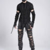 lace-up-gothic-shirt.jpg Paranormal Lace-Up Long Sleeve Top