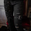 lace-up-pants.jpg Inquisition Shredded Skinny Jeans
