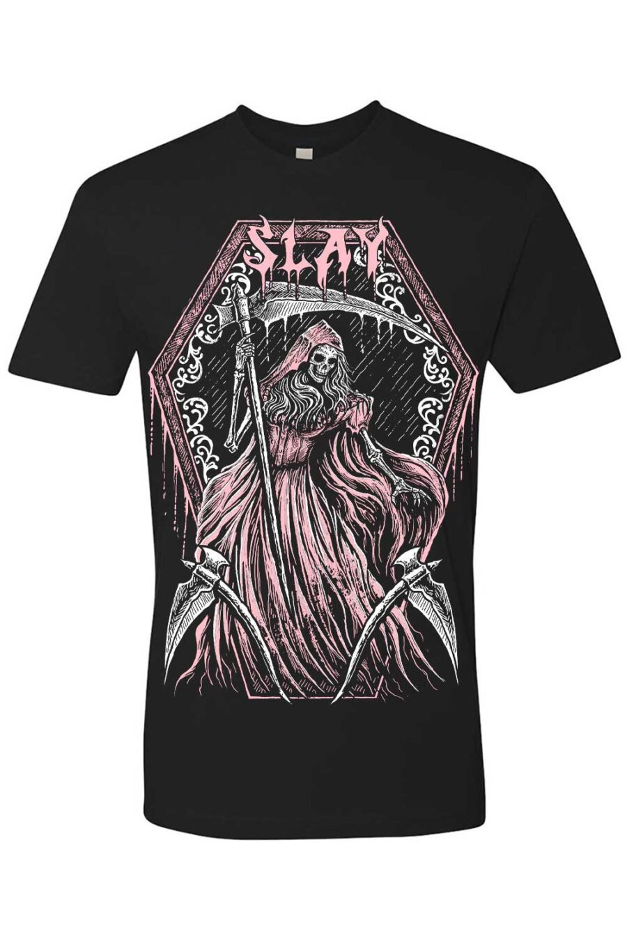 lady-grim-reaper-tshirt_black_front_resize.jpg Lady Grim Reaper T-shirt