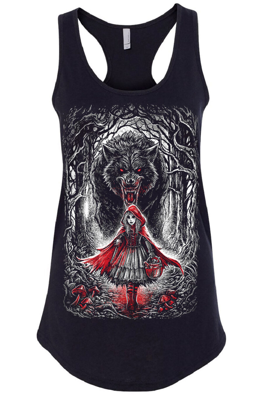 little-red-riding-hood-racerback-tanktop.jpg Little Dead Riding Hood T-shirt