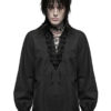 long-sleeve-gothic-shirt.jpg Bone Dagger Lace-Up Shirt