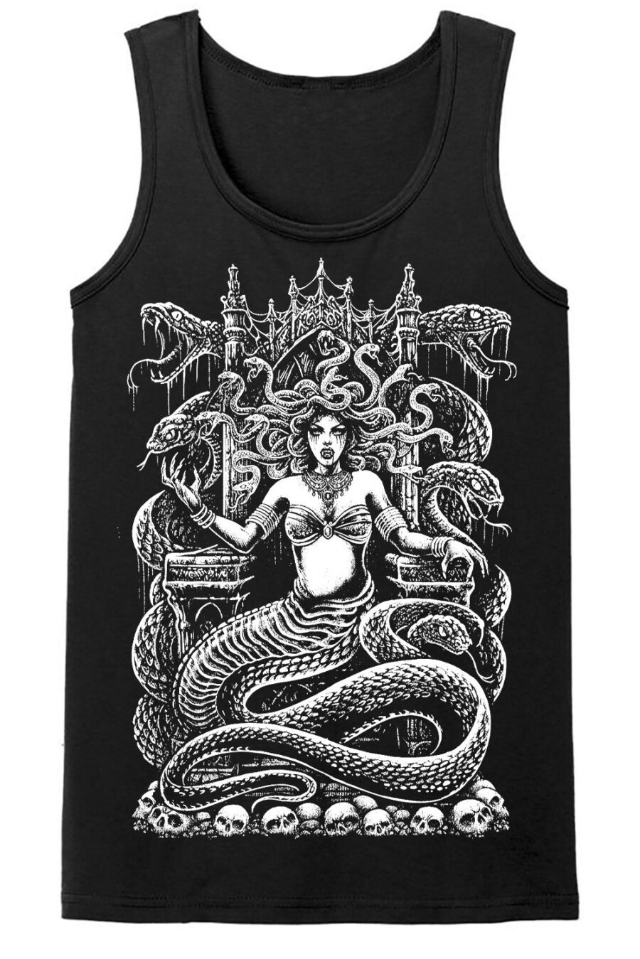 medusa-throne-mens-tank-top.jpg Medusa's Throne T-shirt