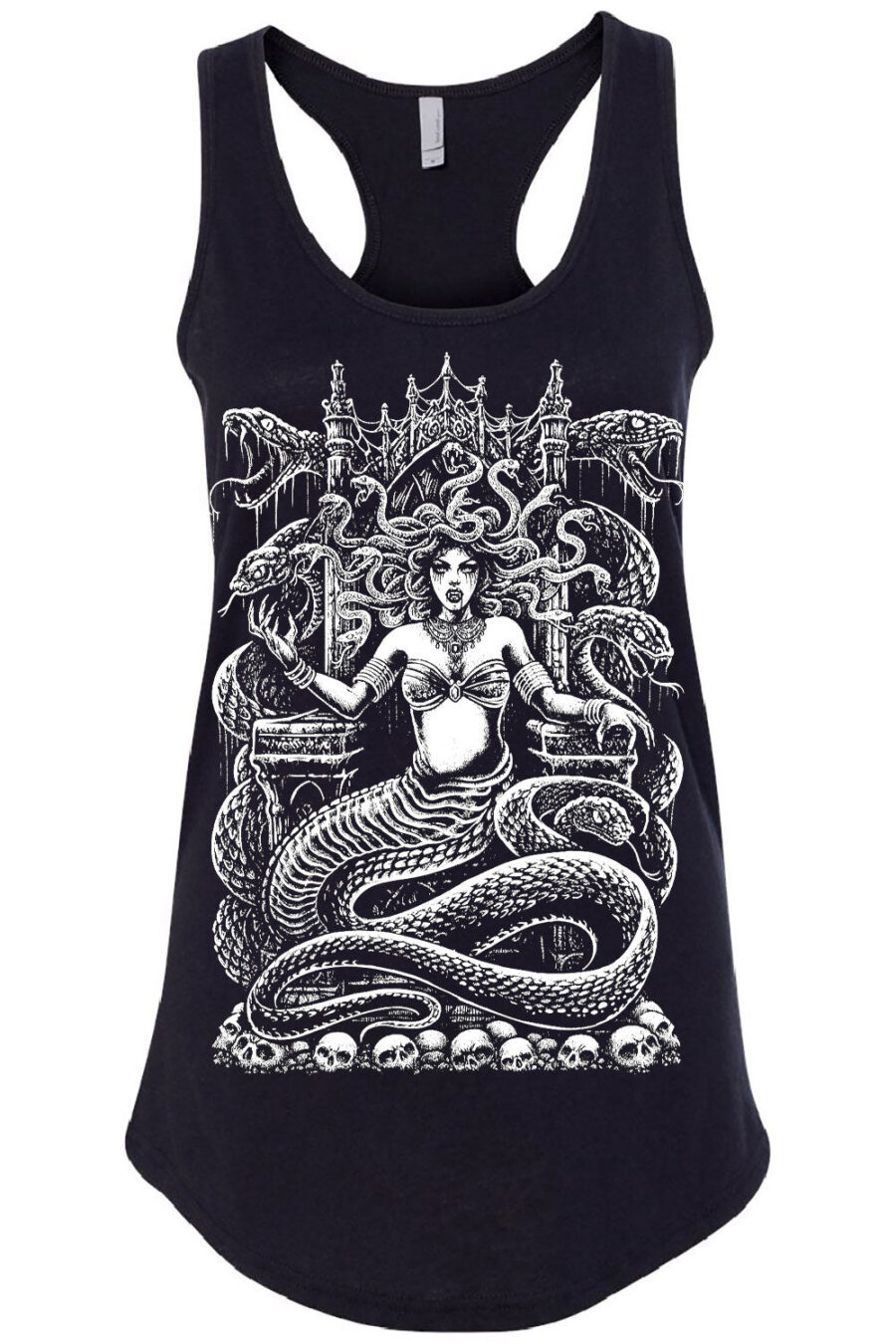 medusa-throne-racerback_tank_black_front.jpg Medusa's Throne T-shirt