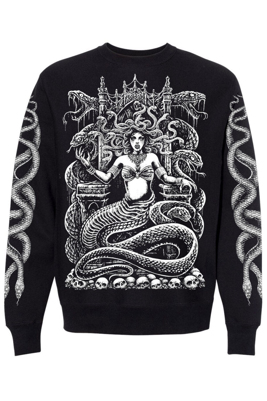 medusa-throne-sweatshirt-snake-sleeves.jpg Medusa's Throne Sweatshirt