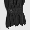 mens-black-goth-shirt.jpg Coffinry Tattered Button-Up Shirt