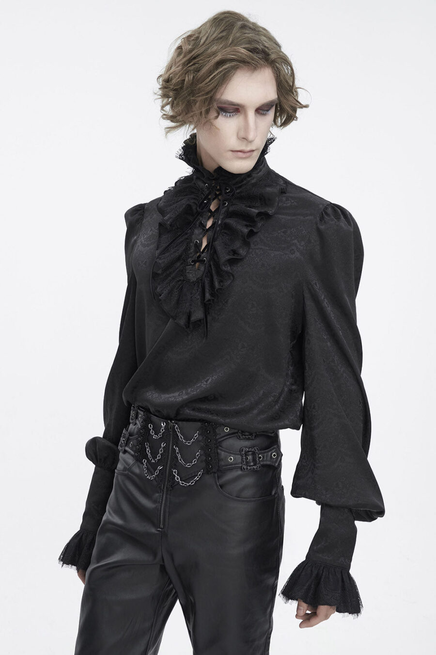 mens-sweeney-todd-shirts.jpg Castle Dracula Lace-Up Shirt