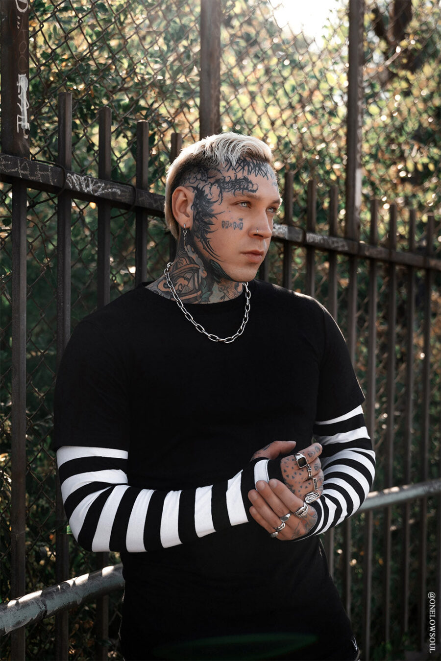 Specter Striped Long Sleeve Shirt