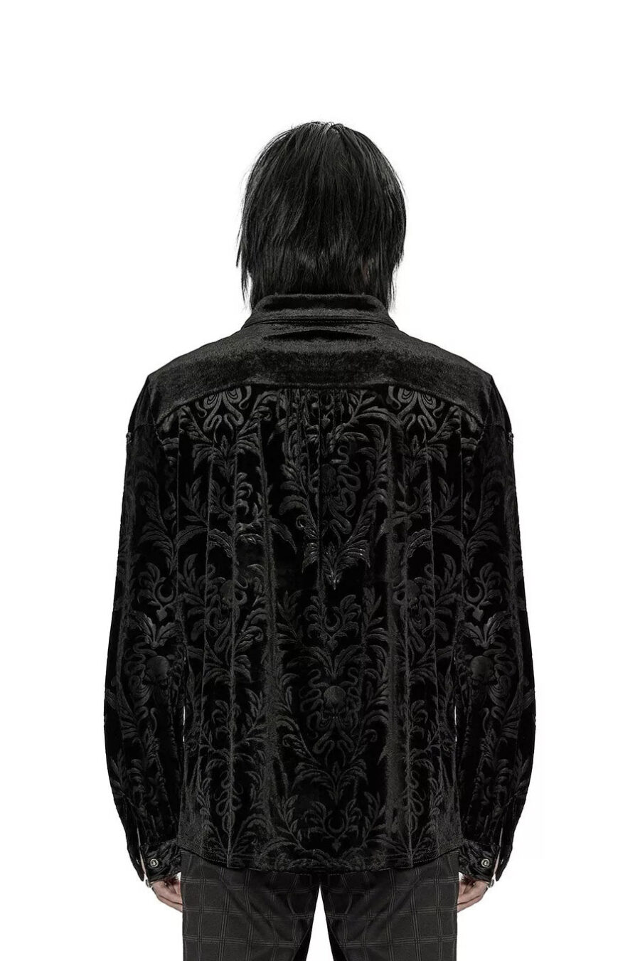 mens-vampire-clothing.jpg Pallbearer Victorian Goth Button-Down Shirt