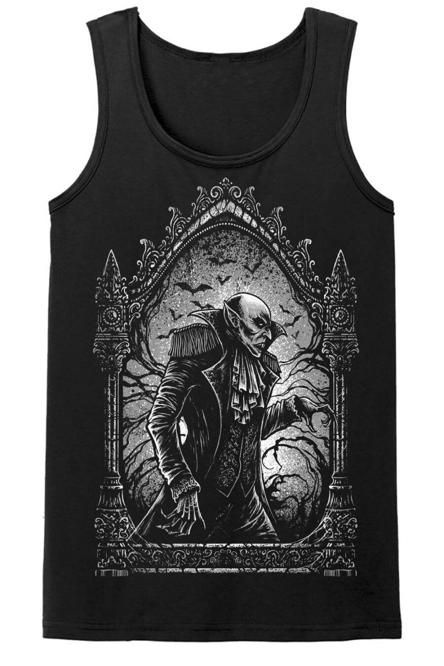 nosferatu-mens-tank-top-front.jpg Tomb of Nosferatu T-shirt