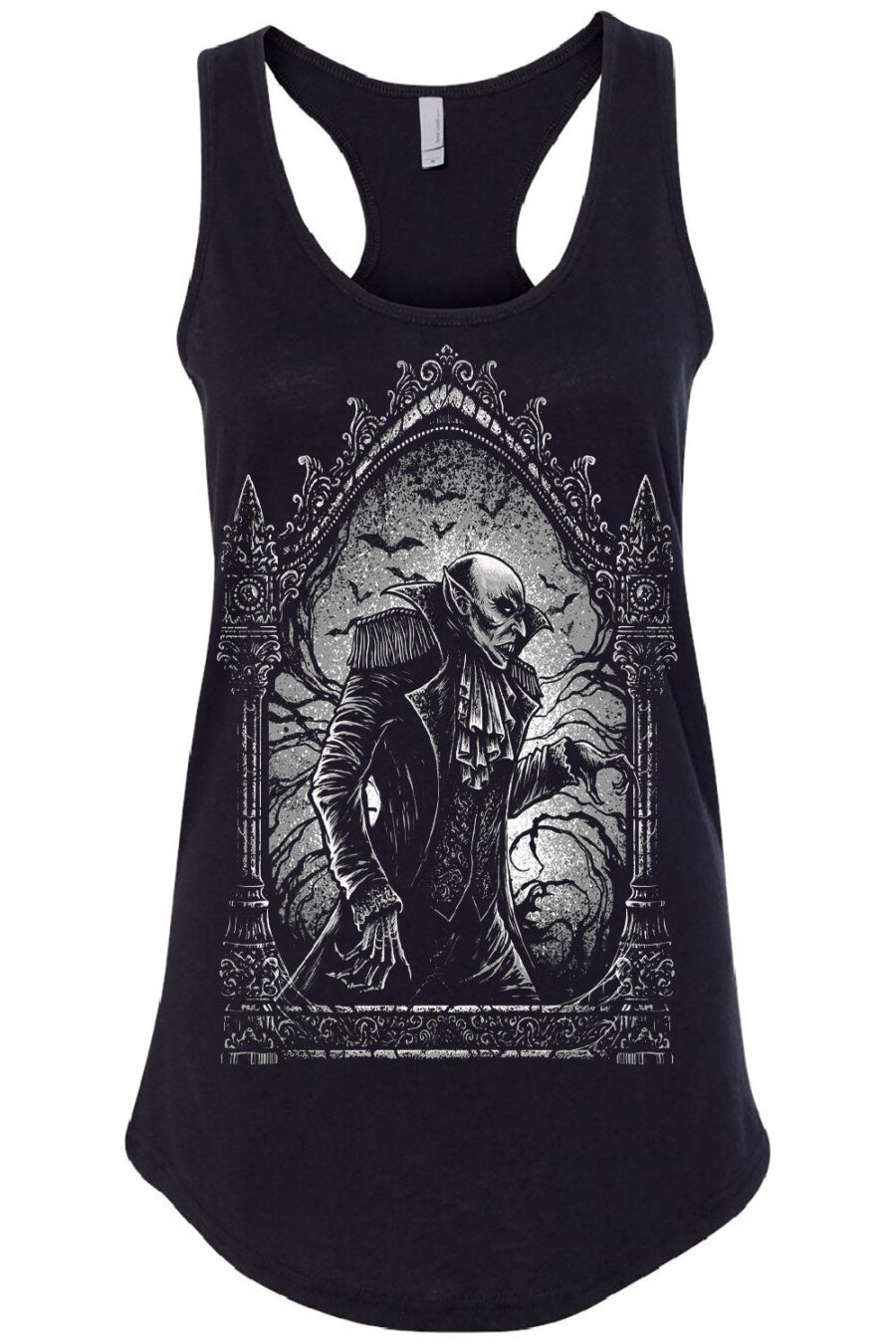 nosferatu-womens-racerback.jpg Tomb of Nosferatu T-shirt