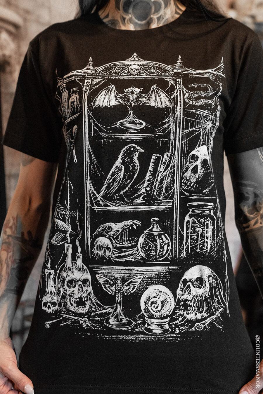 oddities-shirt.jpg Cabinet of Curiosities T-shirt
