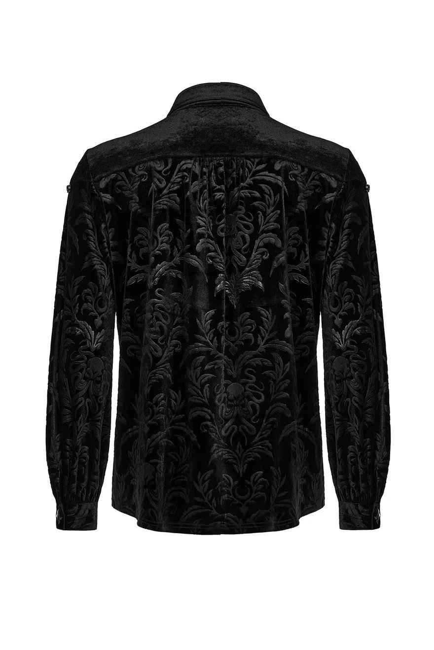 punk-clothes_19e13e42-1018-47eb-b4c8-f14731be6a44.jpg Pallbearer Victorian Goth Button-Down Shirt
