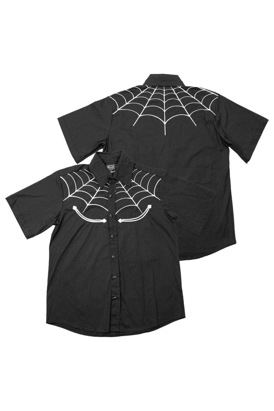 rockabilly-shirt_c08ce361-a1c8-4e12-a267-2aa010ec1b67.jpg Spiderweb White Western Shirt