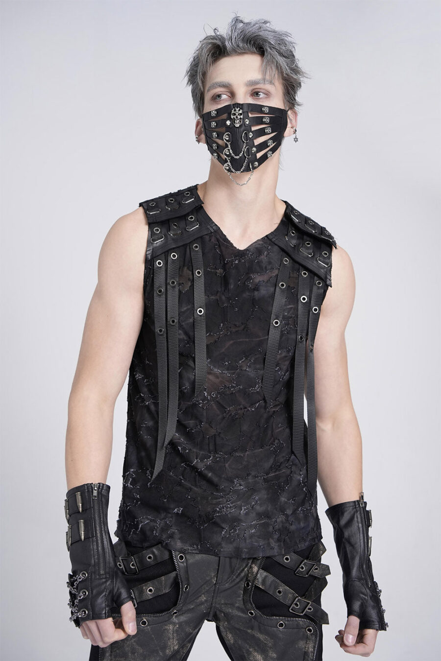 Exile Distressed Tank Top