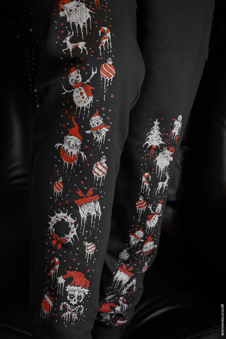 scary-xmas-jogger-pants.jpg Merry Gothmas Joggers