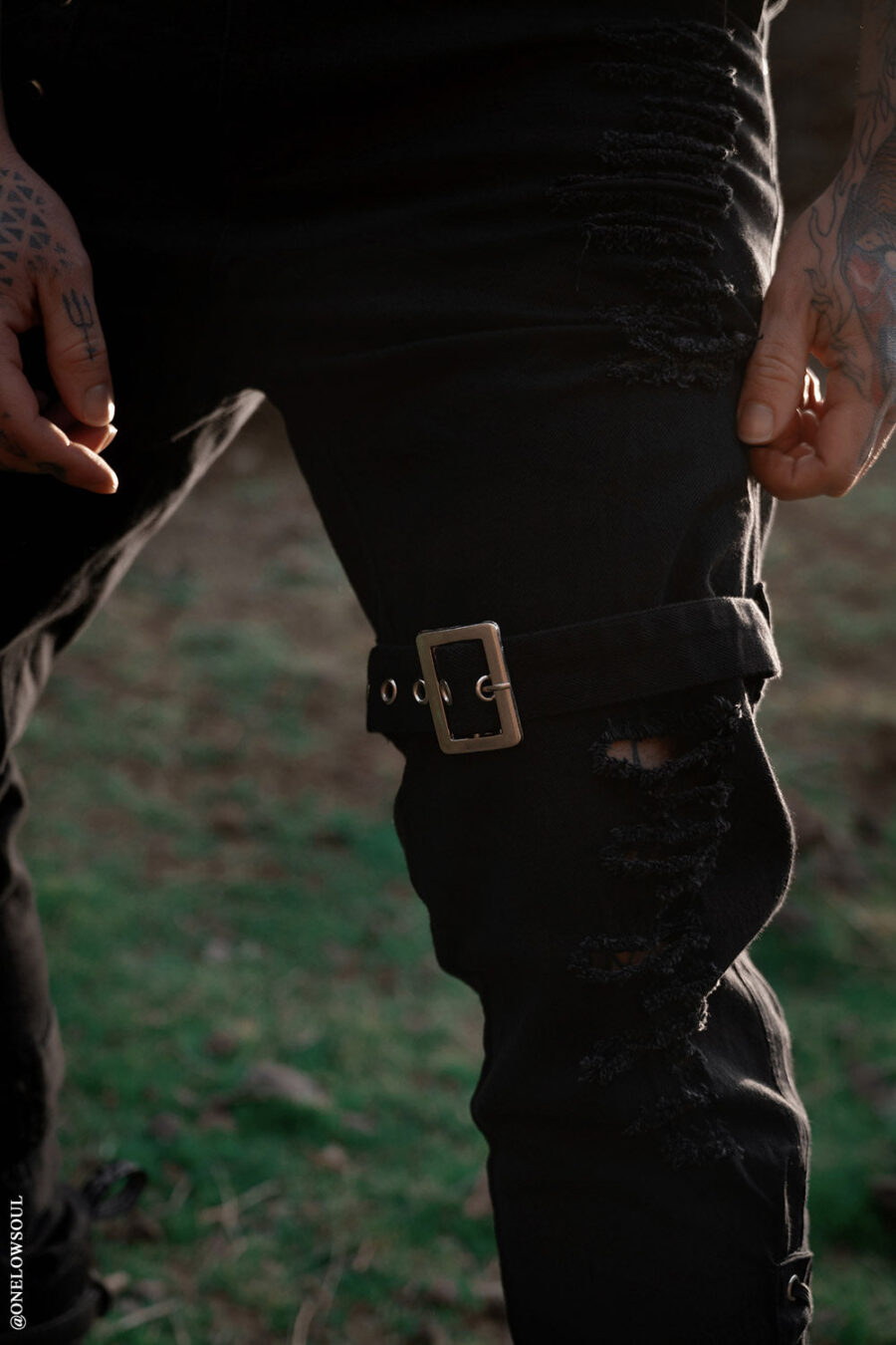 shredded-punk-jeans.jpg Inquisition Shredded Skinny Jeans