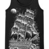 skeleton-pirate-ship-mens-tank-top-front.jpg Skeleton Crew Pirate Ship T-shirt
