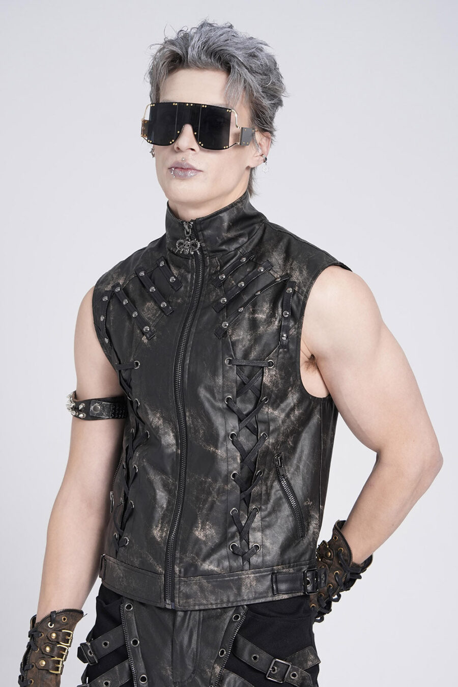 studded-vest_2a816bf4-dc7f-4ad9-97a6-212906491375.jpg Phantom Rider Rugged Vegan Leather Vest
