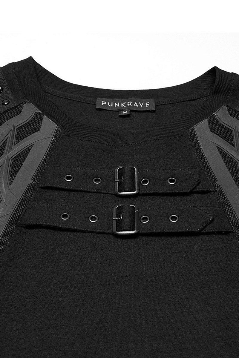 techweaer-gothic-short-sleeve-mens-shirt.jpg Cybertron Techwear Short Sleeve Shirt
