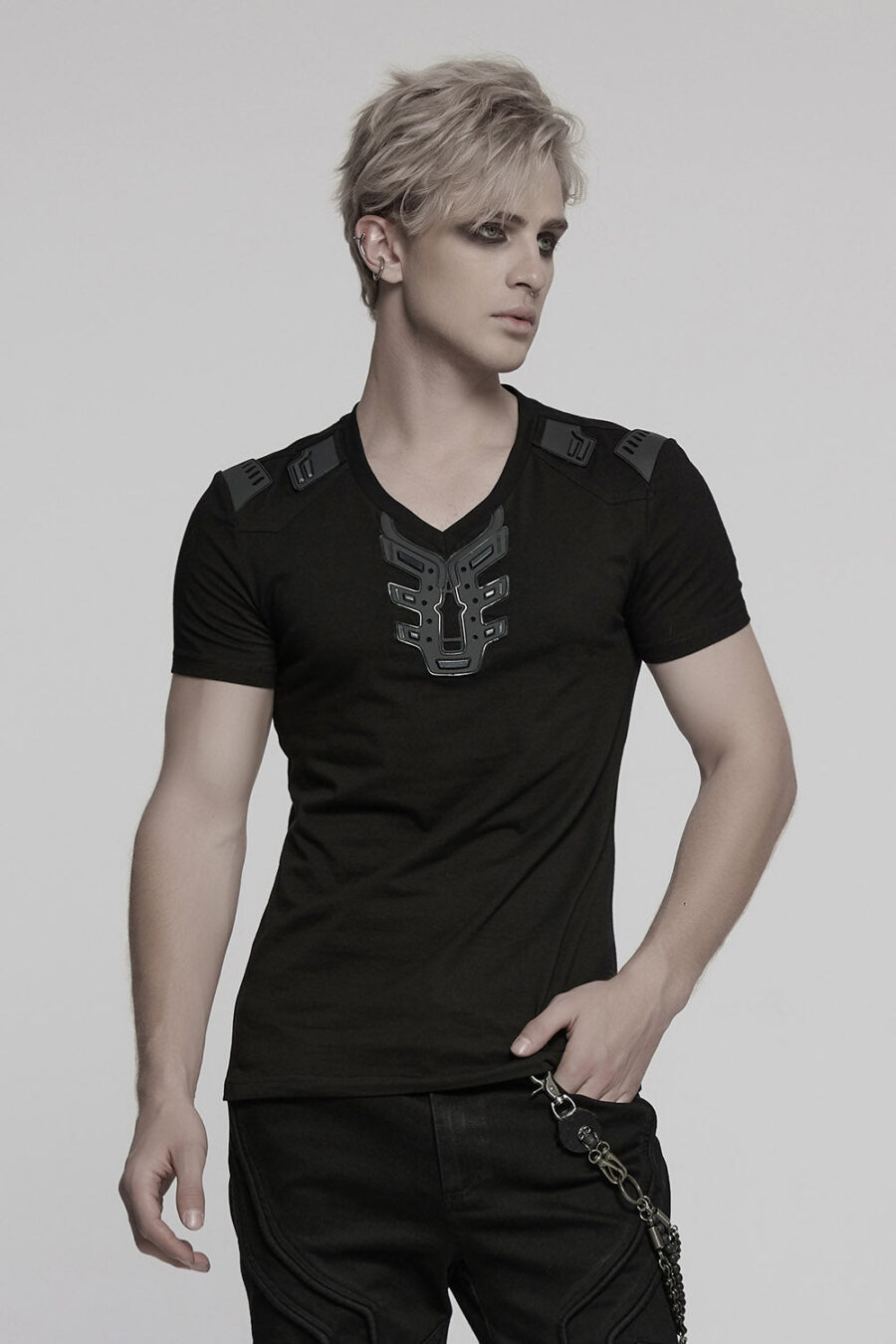 Midnight Grid Techwear Shirt