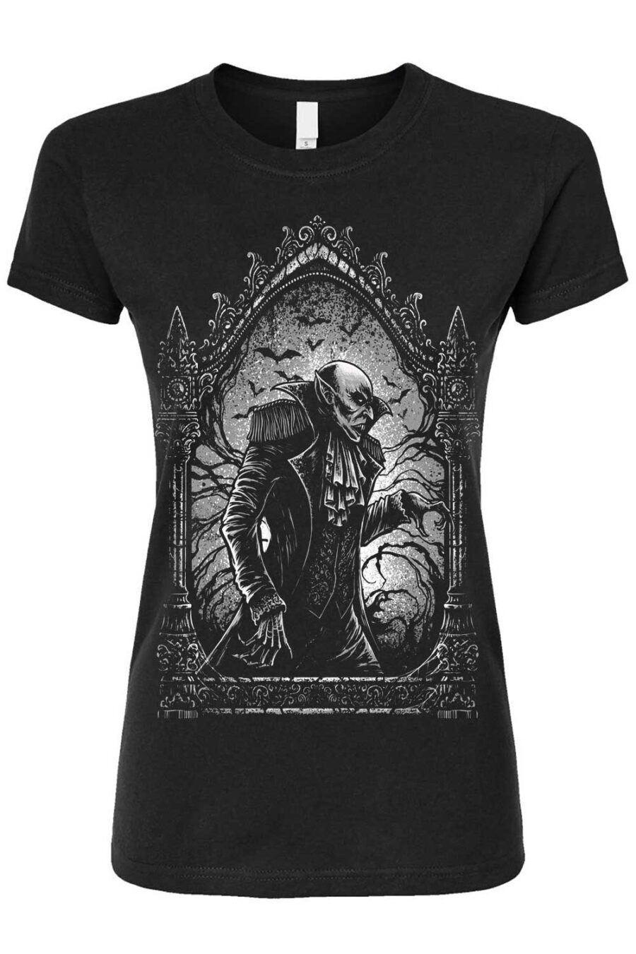 tomb-of-nosferatu-womens-tshirt.jpg Tomb of Nosferatu T-shirt