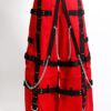 Tripp NYC Harness Dark Street Pants [Red/Black]