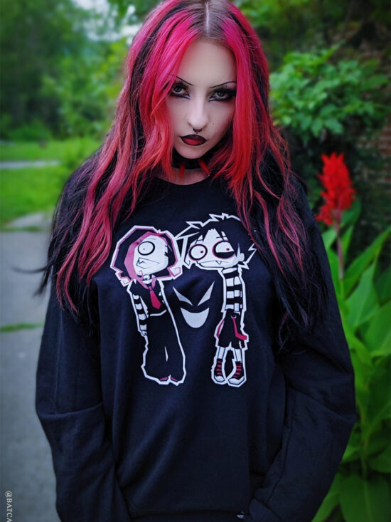 unisex-scene-kid-sweatshirt.jpg Serial Freaks Sweatshirt