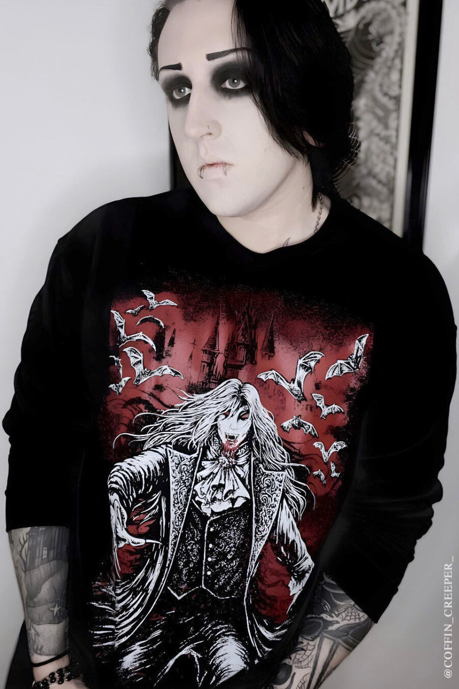 vampire-mens-clothes.jpg Vampire Bloodfeast Sweatshirt