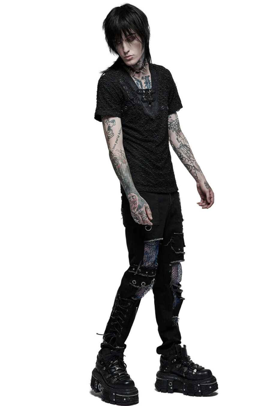 Mobscene Distressed Top