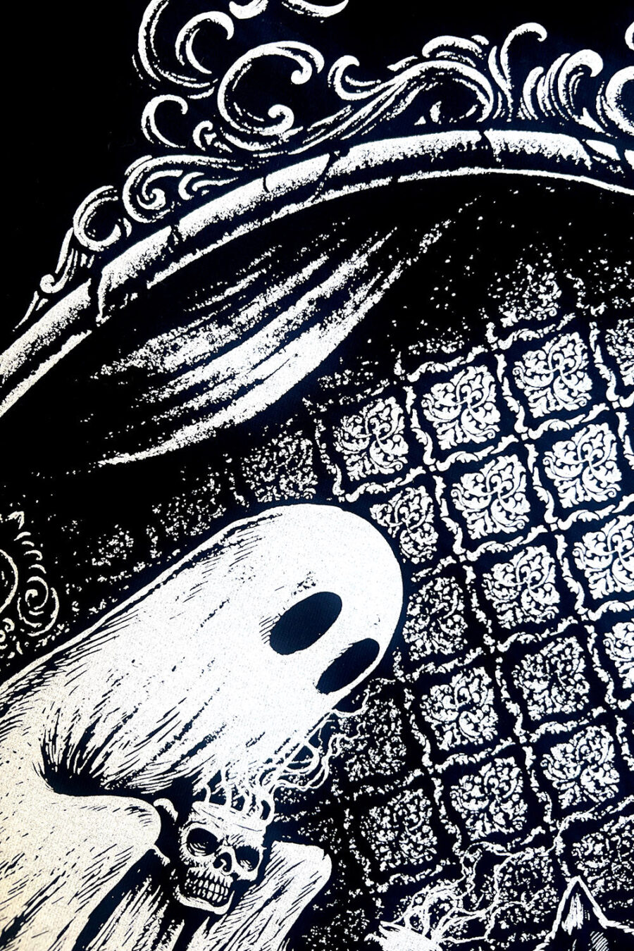 victorian-goth-shirt_3f7f6c8e-04cc-4efc-9e70-4d0b69ef2456.jpg Ghostly Tea Time T-shirt