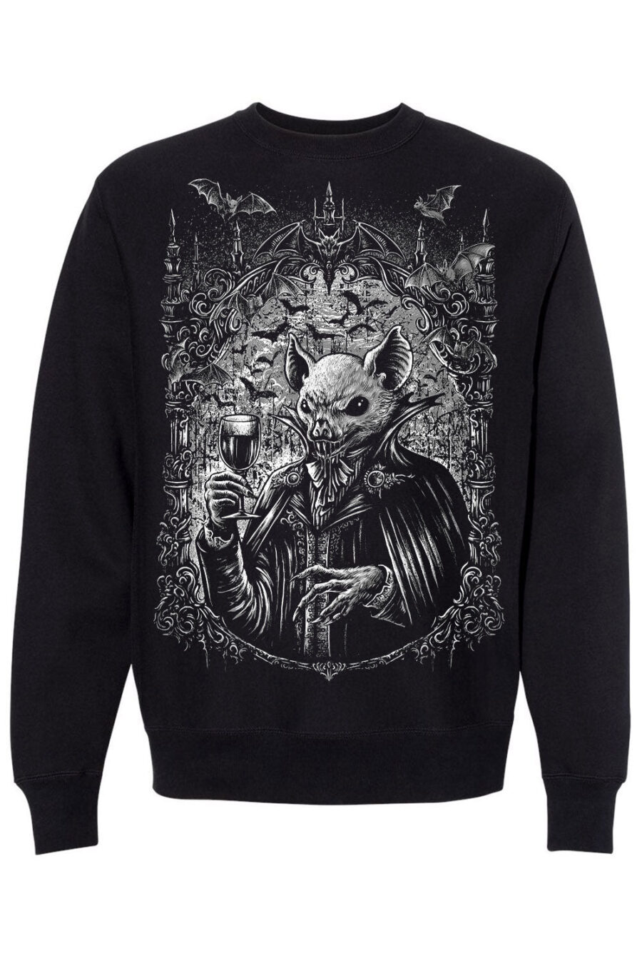 victorian-vampire-bat-sweatshirt-blank-sleeves.jpg Victorian Vampire Bat Sweatshirt
