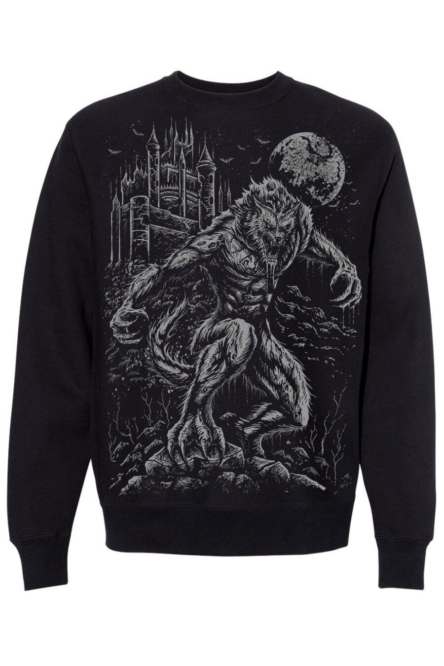 wolfman-werewolf-sweatshirt.jpg Lore of the Wolfman Sweatshirt