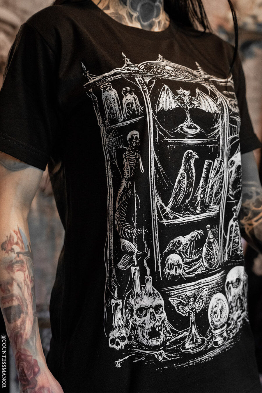 womens-tattoo-inspired-clothes.jpg Cabinet of Curiosities T-shirt